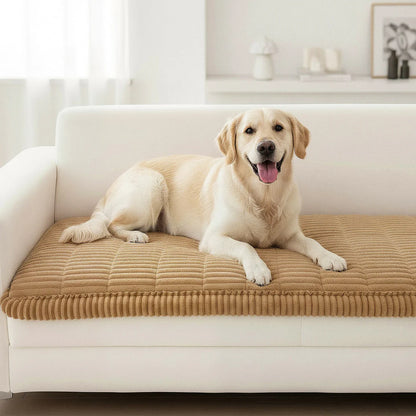 PawLounge™ Plush Pet Couch Cover