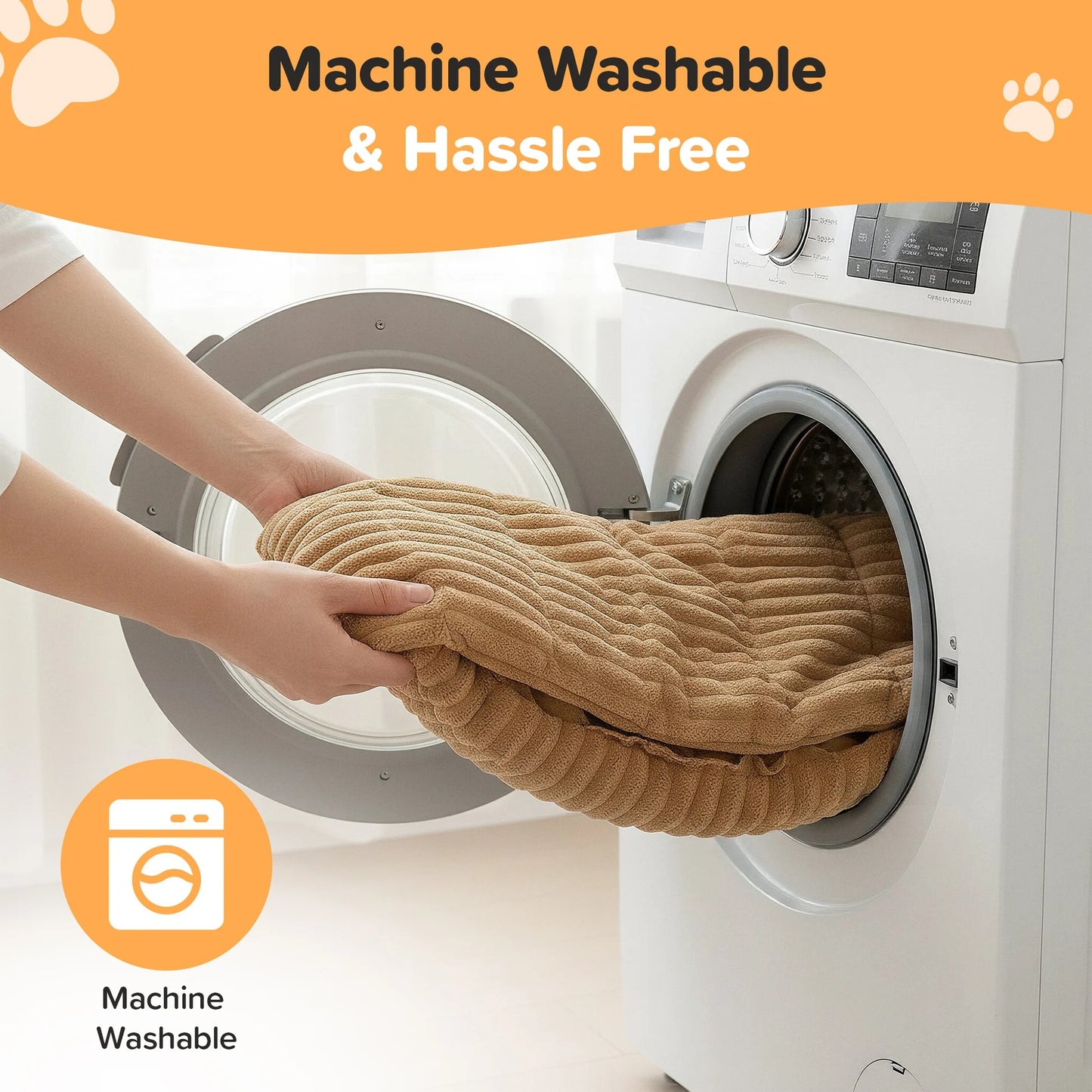 PawLounge™ Plush Pet Couch Cover