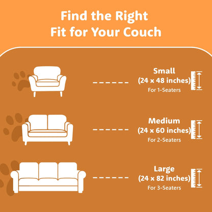 PawLounge™ Plush Pet Couch Cover